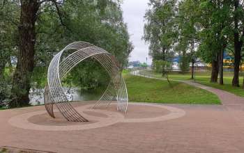 Vides objekta “Gredzeni” būvdarbi Kena parkā