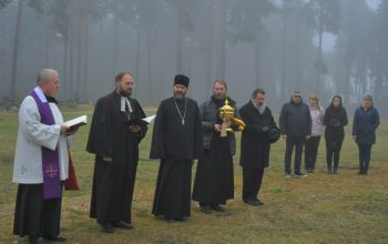 Jēkabpils pilsētas kapos notikusi jauno apbedījumu teritorijas iesvētīšana