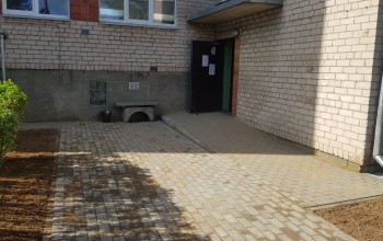 Labiekārtošanas darbi Meža ielā 6