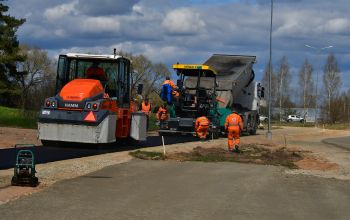 Pārbūves darbi Viestura ielas posmā no Neretas ielas līdz Mežaparka veloceliņam