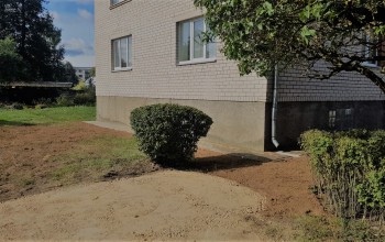 Labiekārtošanas darbi Meža ielā 6