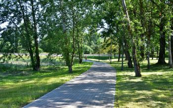 Gājēju un velobraucēju celiņa būvdarbi no Jēkabpils Pils mikrorajona uz Varoņu ielu