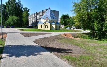 Gājēju un velobraucēju celiņa būvdarbi no Jēkabpils Pils mikrorajona uz Varoņu ielu