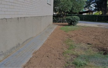 Labiekārtošanas darbi Meža ielā 6
