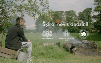 Biedrība “Vides iniciatīvu centrs” aicina atkritumus nededzināt, bet šķirot!