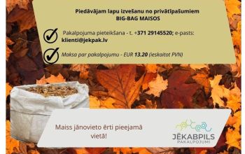 LAPU IZVEŠANAS PAKALPOJUMS 