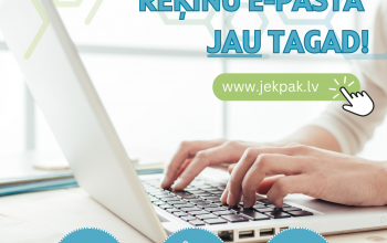 Aicinām pieteikties rēķinu saņemšanai elektroniski