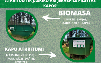 Aicinām šķirot arī kapu atkritumus!