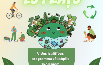 “Jēkabpils pakalpojumi” arī šogad apmeklēs skolēnus ar vides izglītības programmu “Es i zaļš”