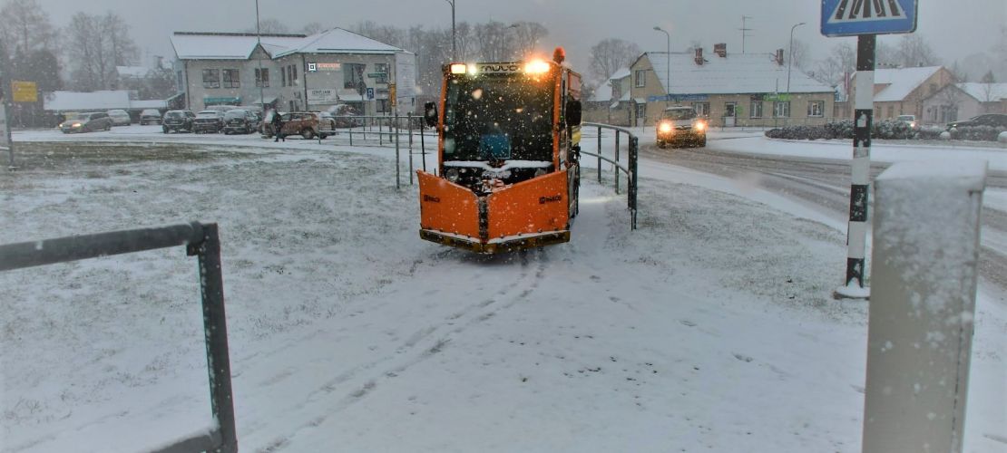 Publisko teritoriju uzturēšana ziemas sezonā
