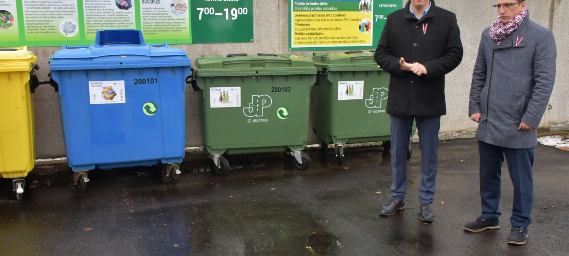Atklāts šķirošanas laukums Zemgales ielā 24/1, JēkabpilĪ
