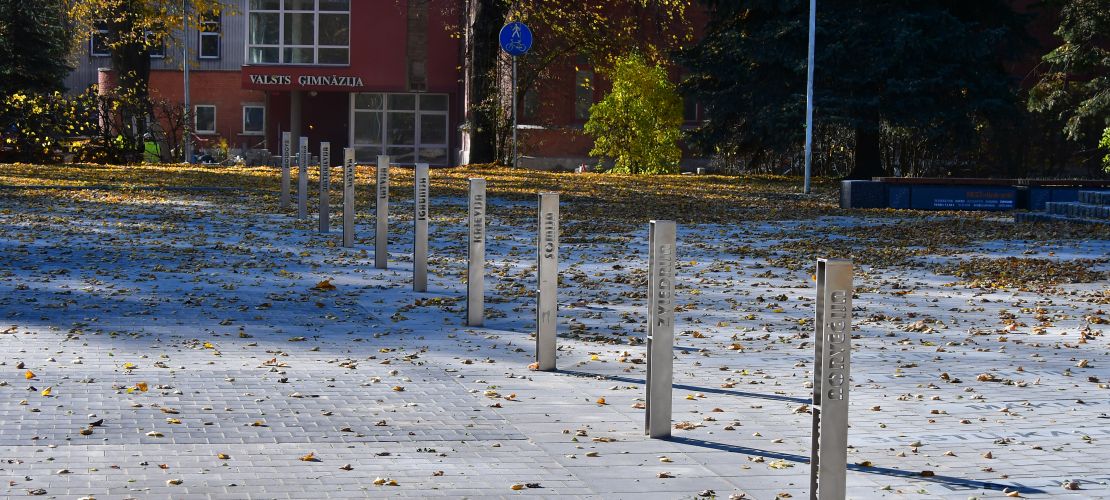 Noslēgušies pārbūves darbi Oskara Kalpaka laukumā
