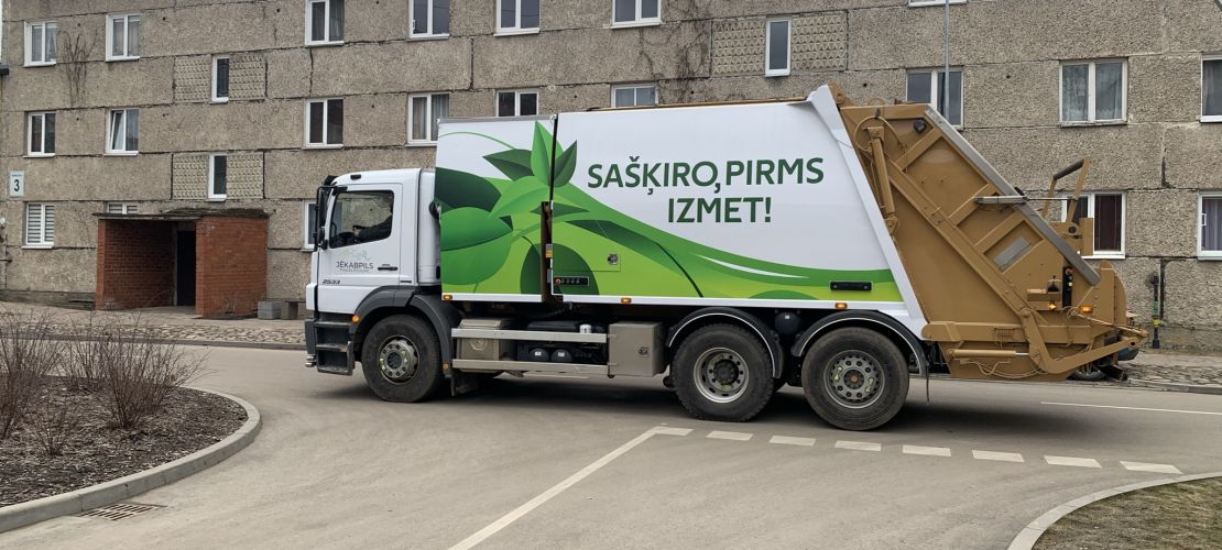 Jēkabpils ir viena no pirmajām pašvaldībām, kurā uzsākta BIO atkritumu šķirošanas sistēmas ieviešana