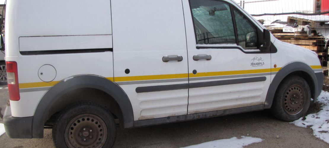 FORD TRANSIT CONNECT (kravas furgons), KM-3672, IZSOLE