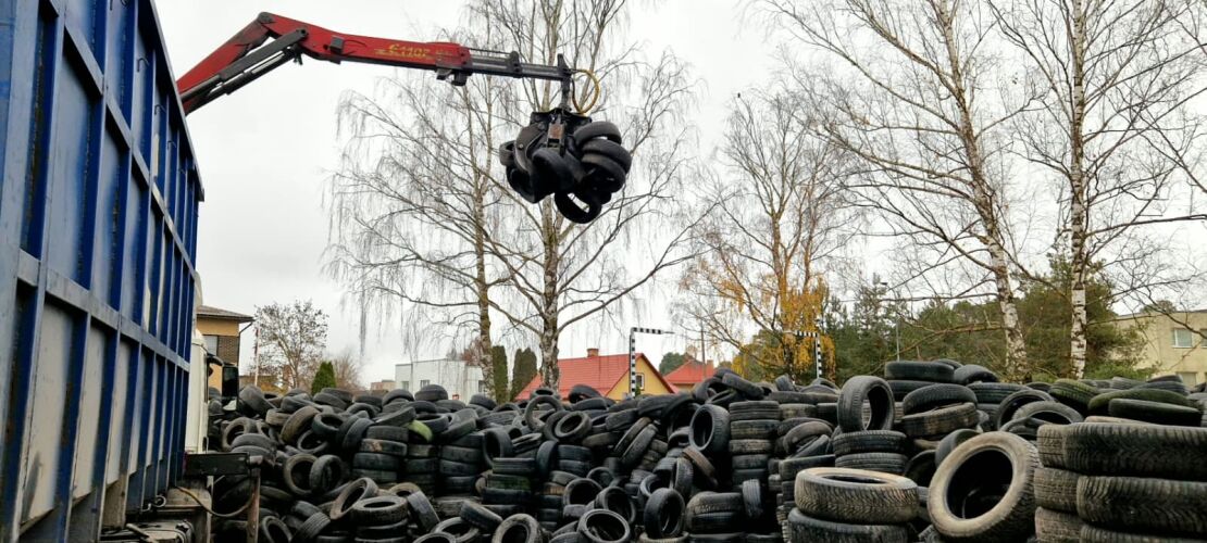 Vides akcijas “Dod riepām otru dzīvi” laikā Jēkabpilī pārstrādei nodotas 57,24 tonnas riepu
